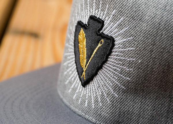 Obsidian Arrowhead Snapback