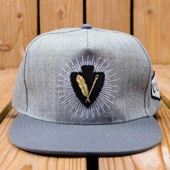 Obsidian Arrowhead Snapback
